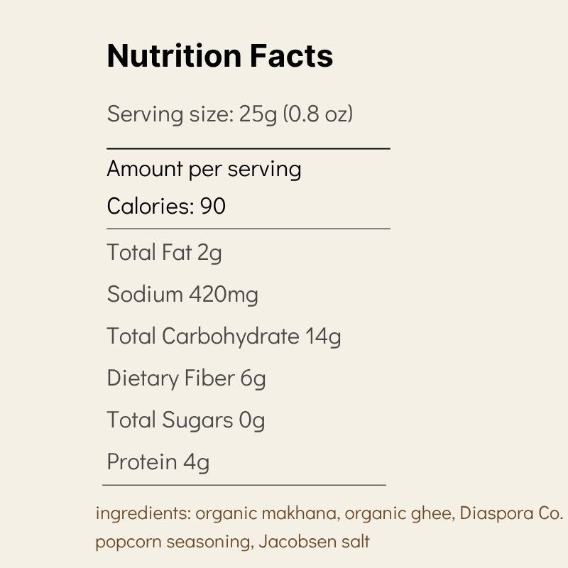 Makhana Project — Golden Ghee Popped Water Lily Seeds